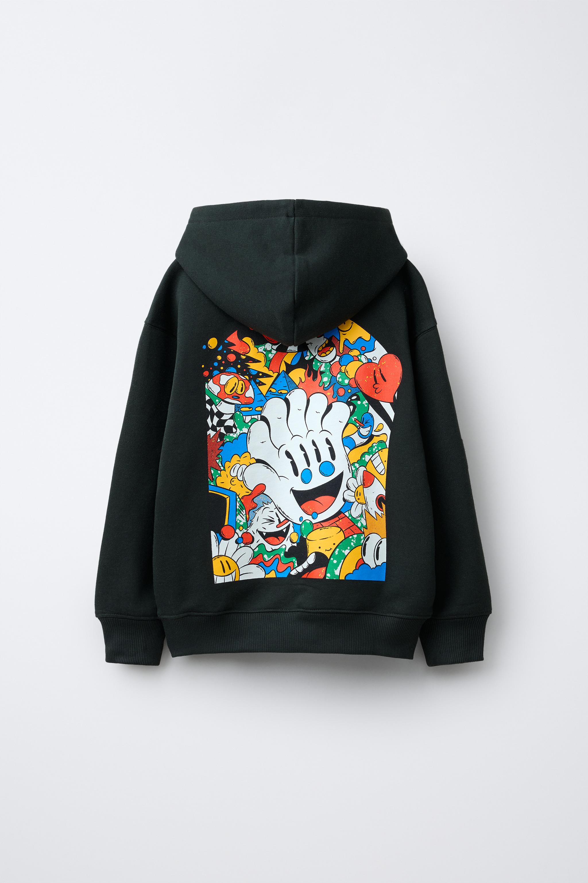 SUPERFREAK © HOODIE - Black | ZARA Canada