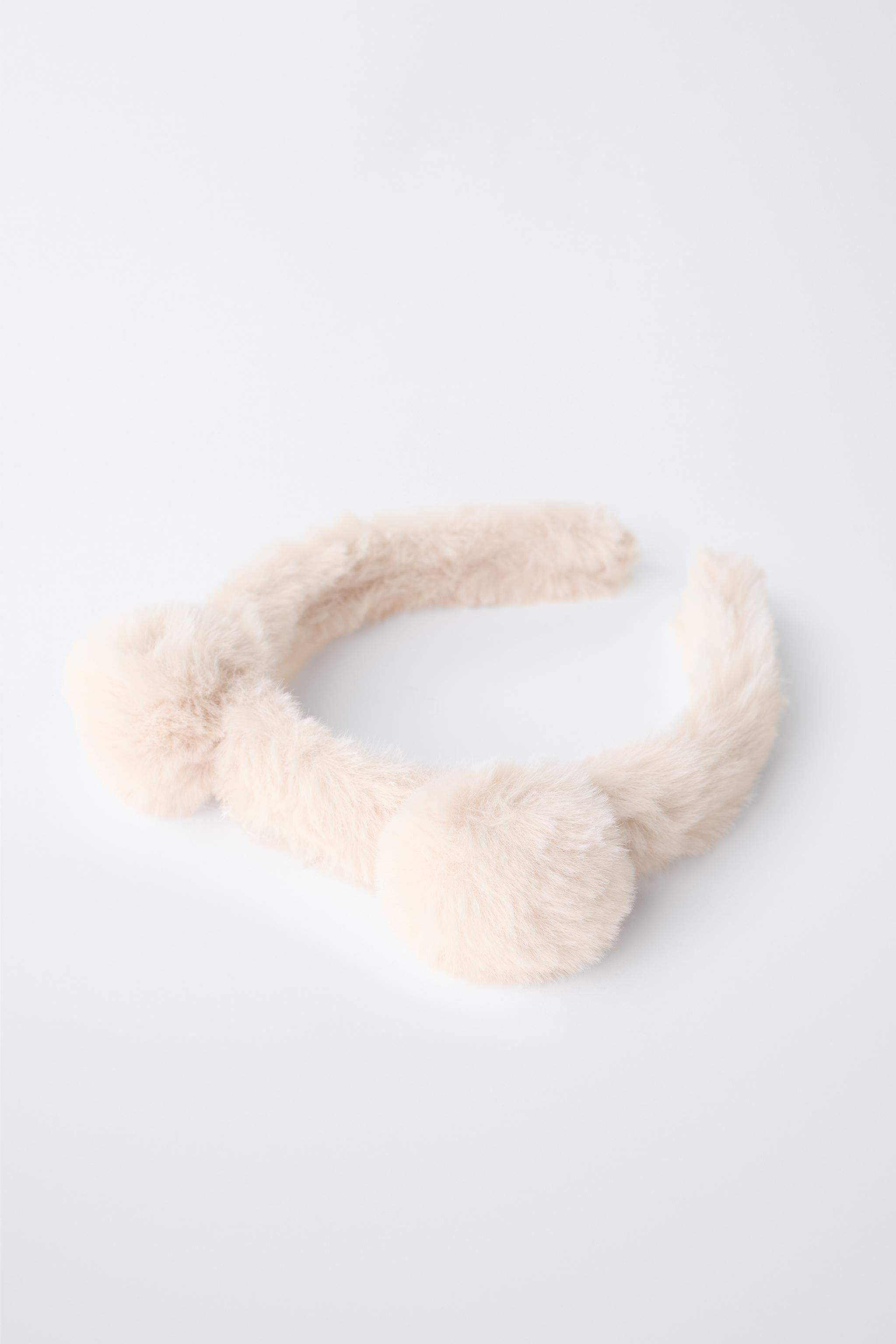 FAUX FUR EARS HEADBAND