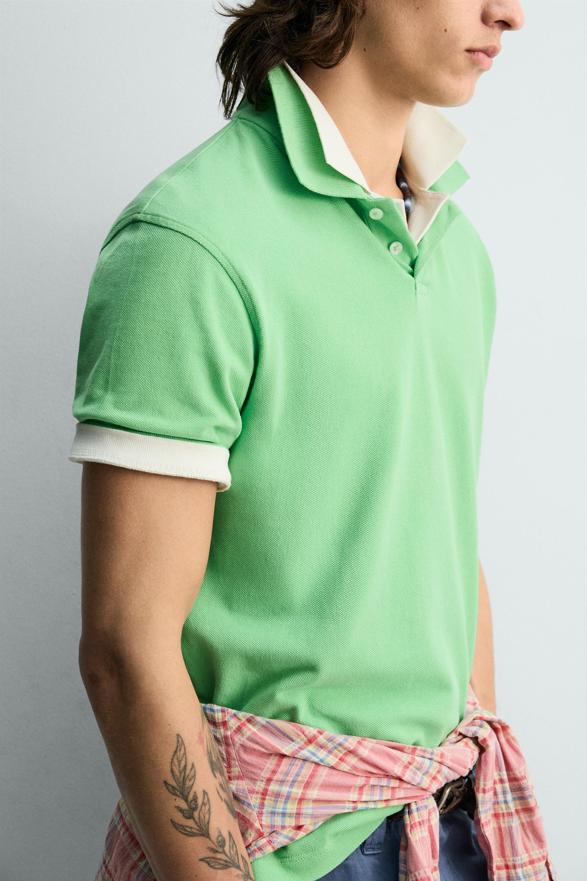 REGULAR FIT PIQUÉ POLO