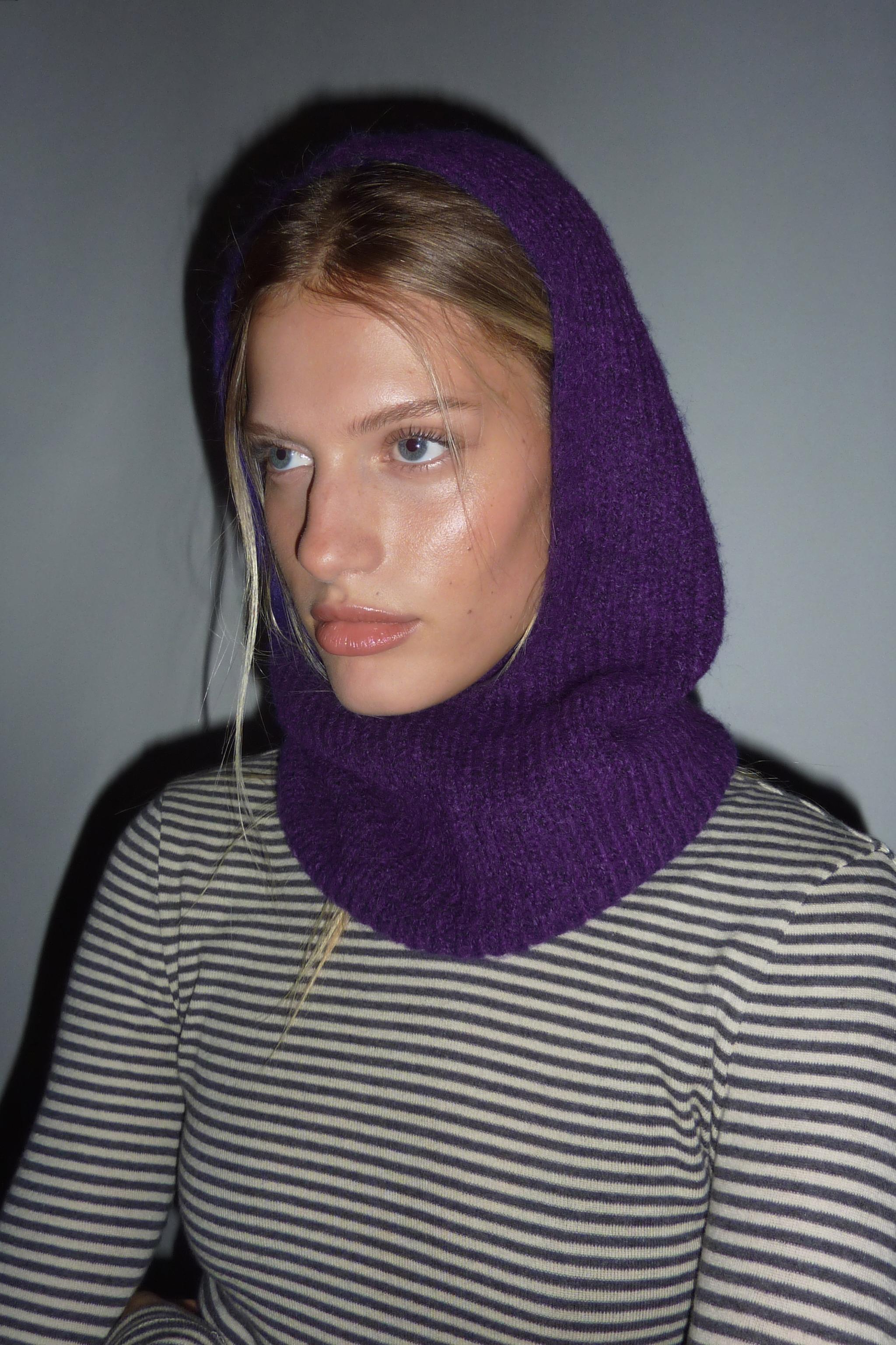 Rib Knit Hoodie by Zara