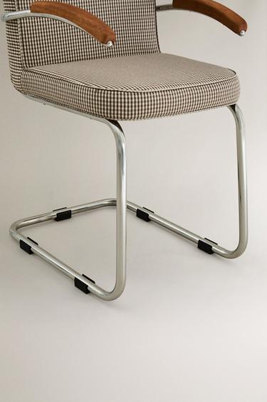 KIDS' VINTAGE CHROME CHAIR - Brown by Zara - Image 3