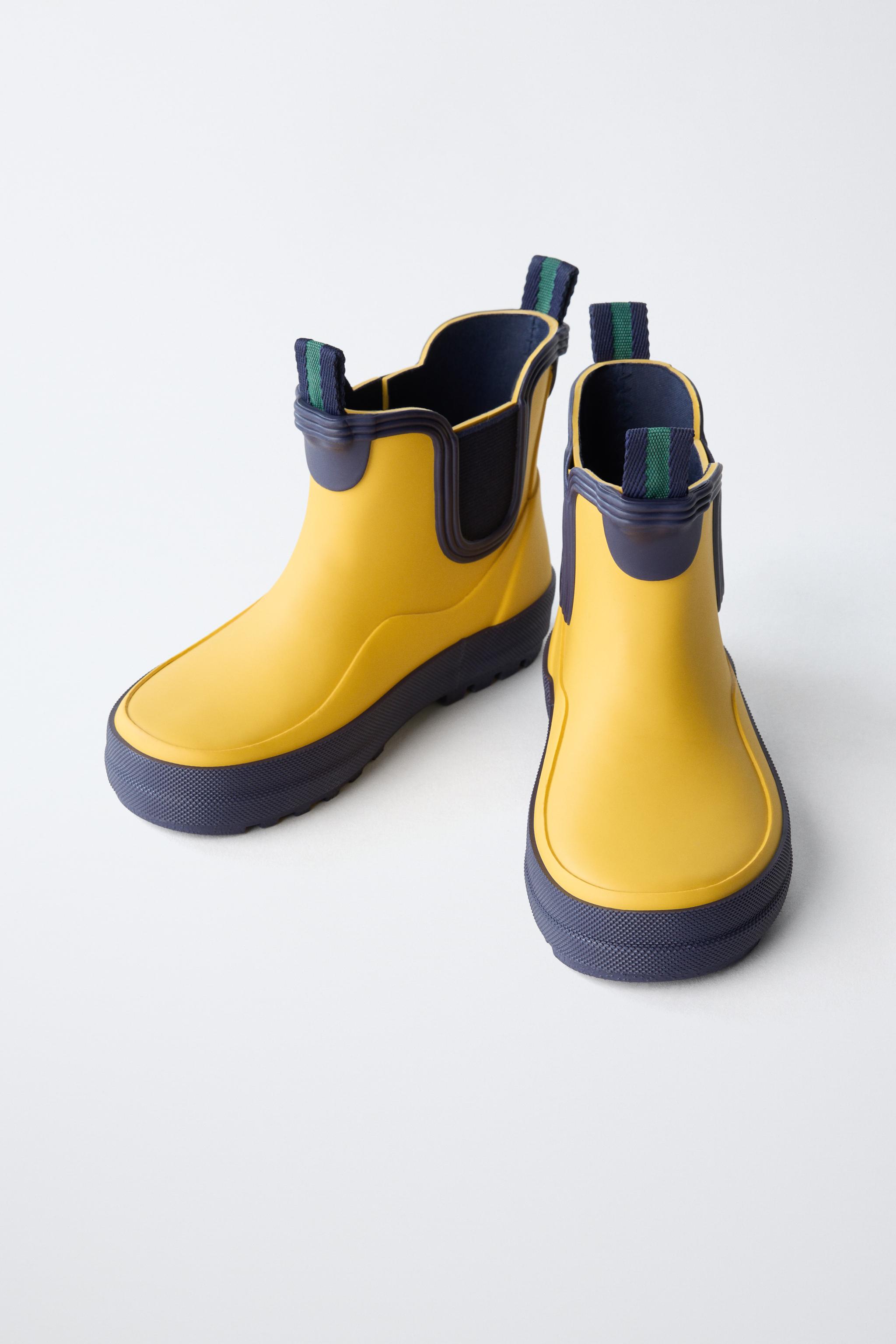 CHELSEA RAIN BOOTS - Yellow | ZARA United States