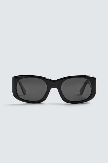 OVAL SUNGLASSES - Black by Zara