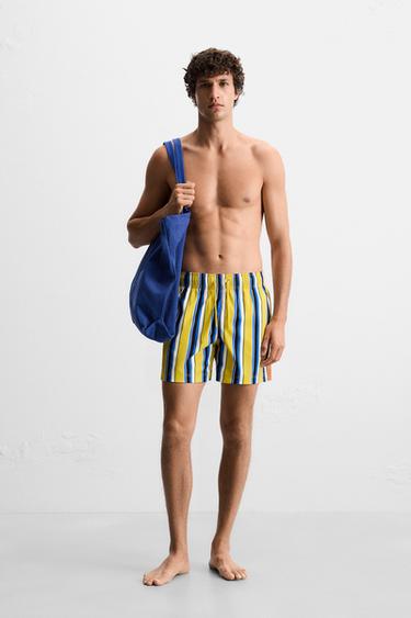 MAILLOT DE BAIN MOYEN RAYURES - divers de Zara - Image 0