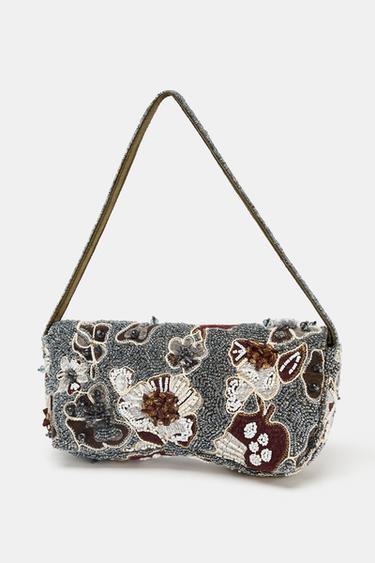 BEADED SHOULDER BAG - Multicoloured by Zara - Image 3