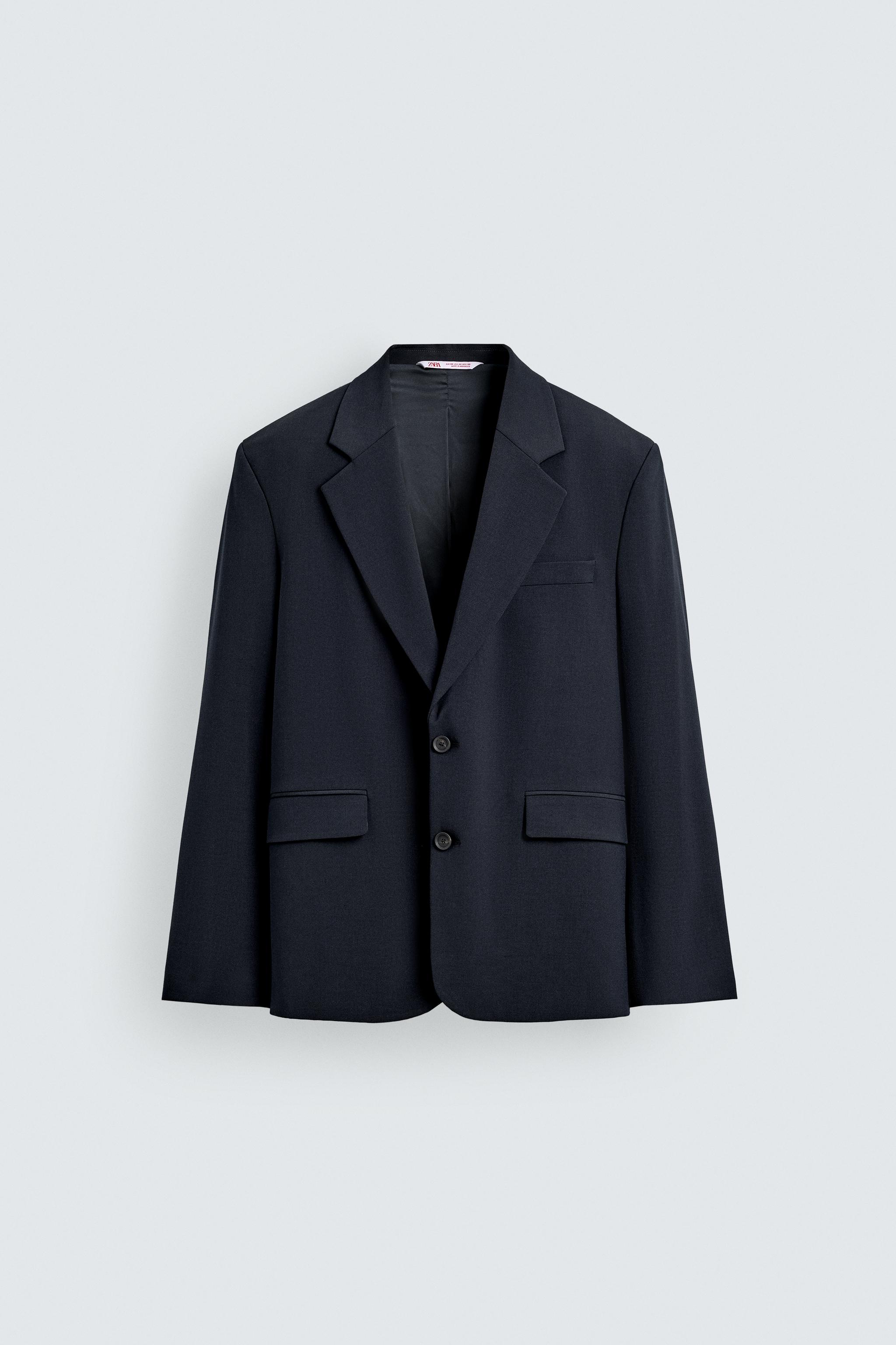 COMFORT SUIT BLAZER - Navy blue | ZARA United States