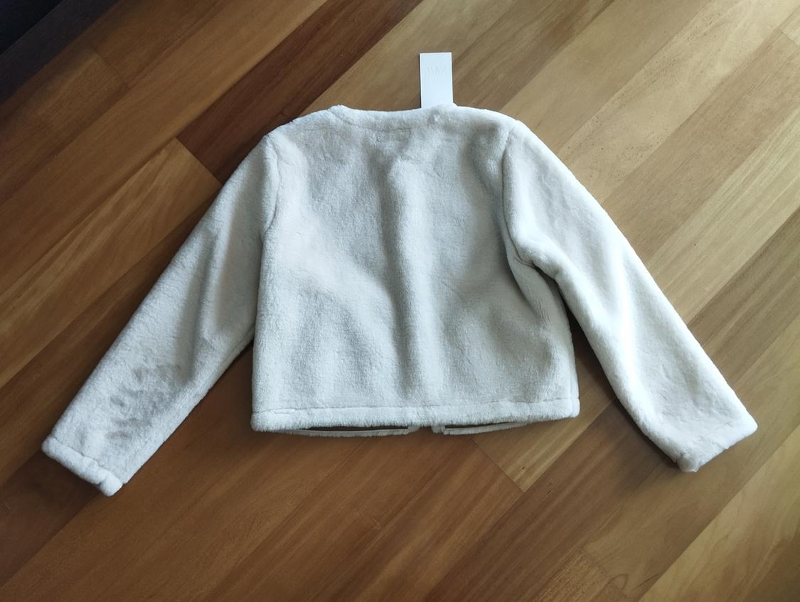 FAUX FUR JACKET WITH FIREMAN CLASP - Image 2