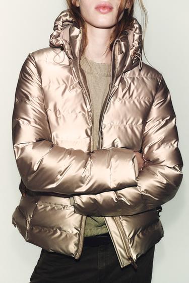 FITTED SHORT WINDPROOF ANORAK - Cava by Zara