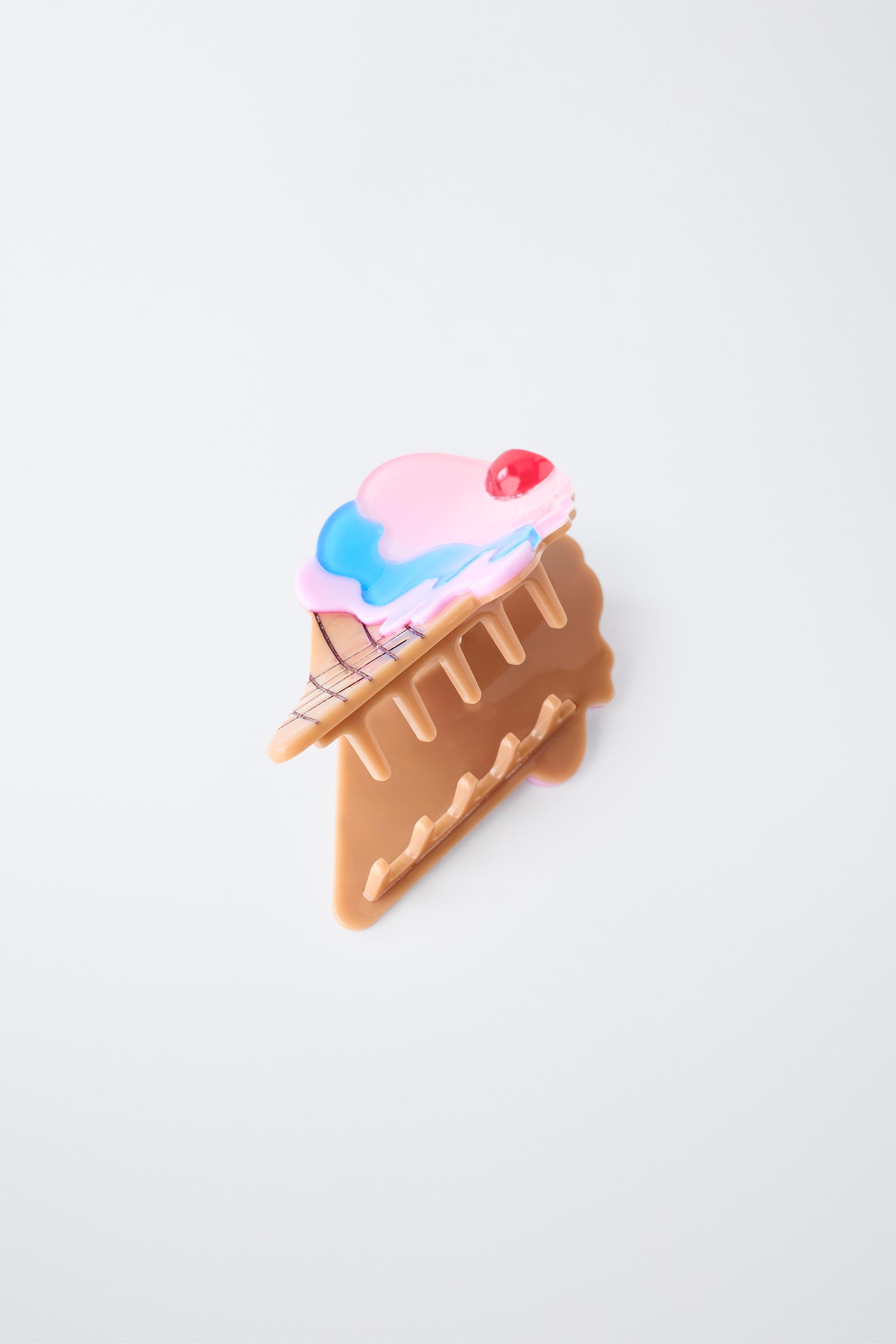 Детские аксессуары Zara ICE CREAM-SHAPED HAIR CLIP — фото 3