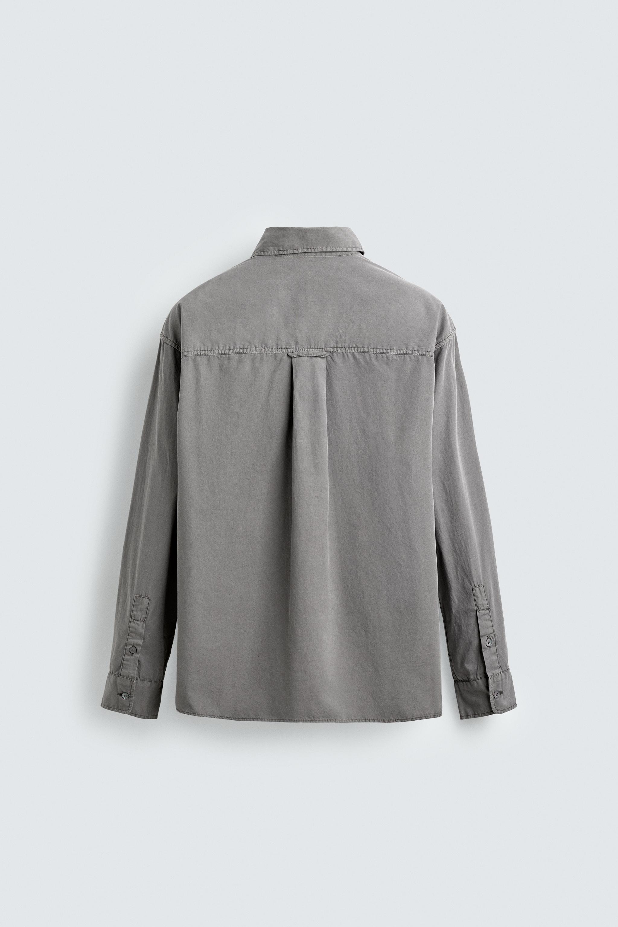 RELAXED FIT COTTON SHIRT