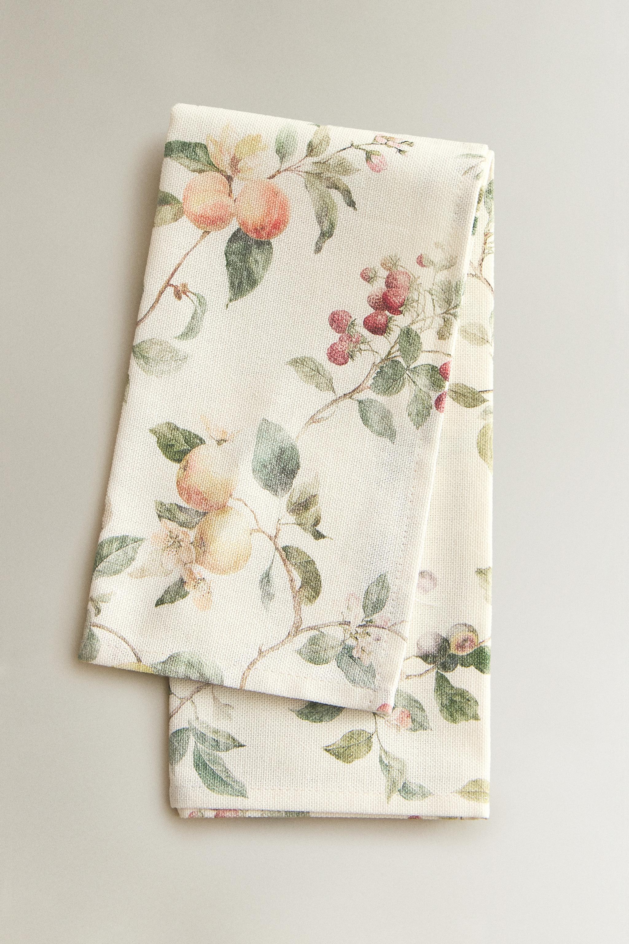 BOTANICAL PRINT NAPKINS (PACK OF 2)