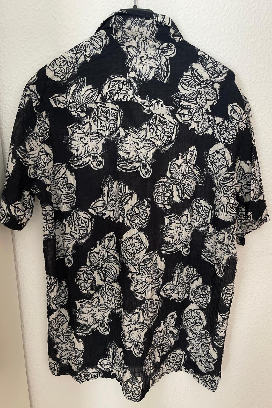 CAMISA ESTAMPADO FLORAL EFECTO ARRUGADO. REGULAR FIT - Image 3