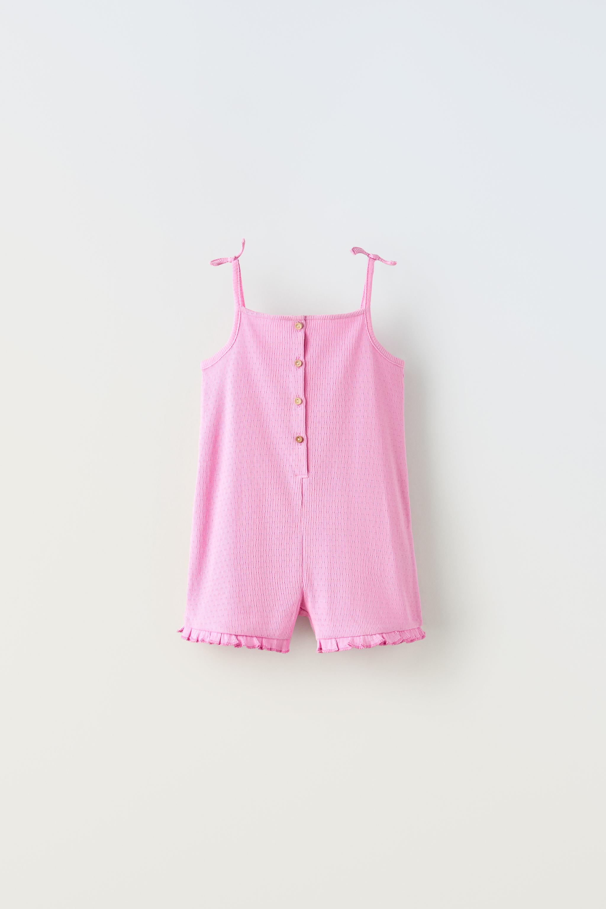 JUMPSUIT WITH BUTTONED STRAPS