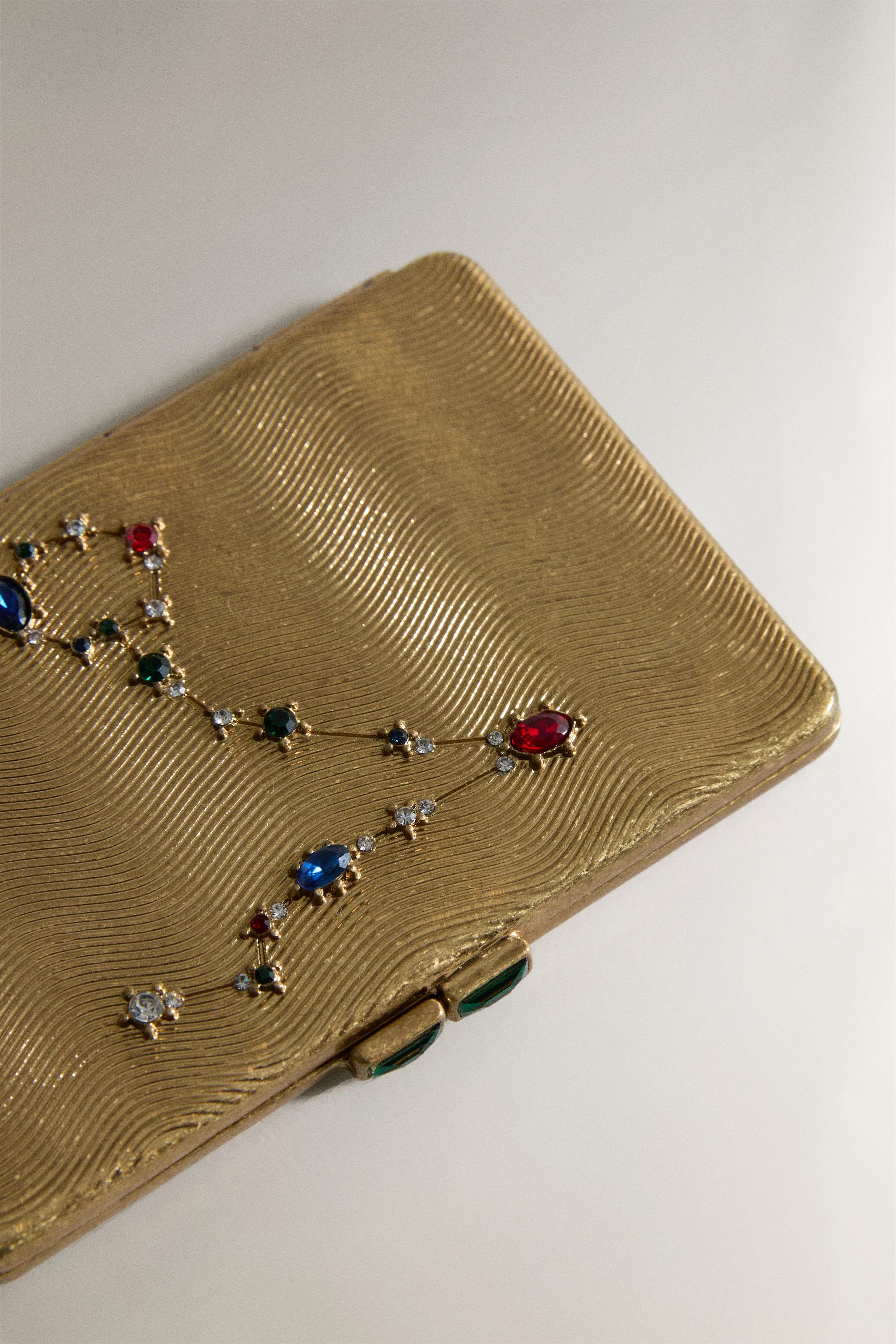 SMALL PISCES MIRROR | MARISA BERENSON — Golden