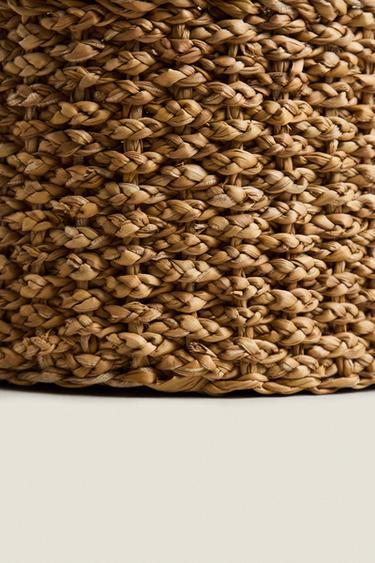 PANIER CYLINDRIQUE ALGUES - Beige clair de Zara - Image 4