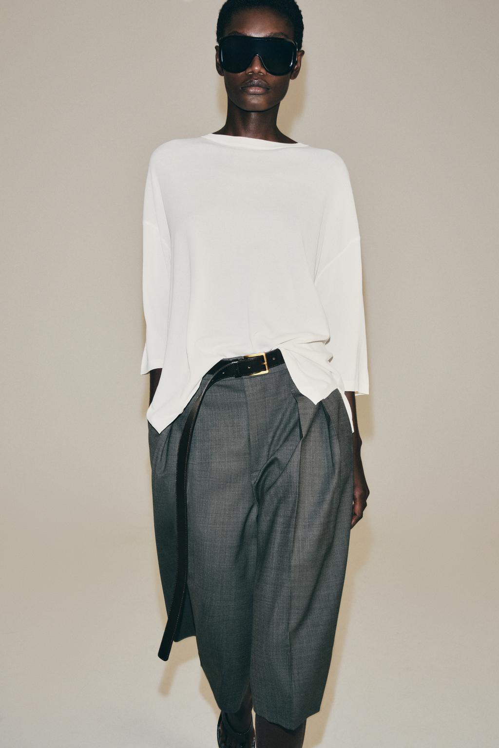 3/4 SLEEVE KNIT TOP