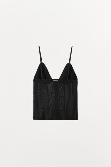WAVY TOP - Black by Zara - Image 4
