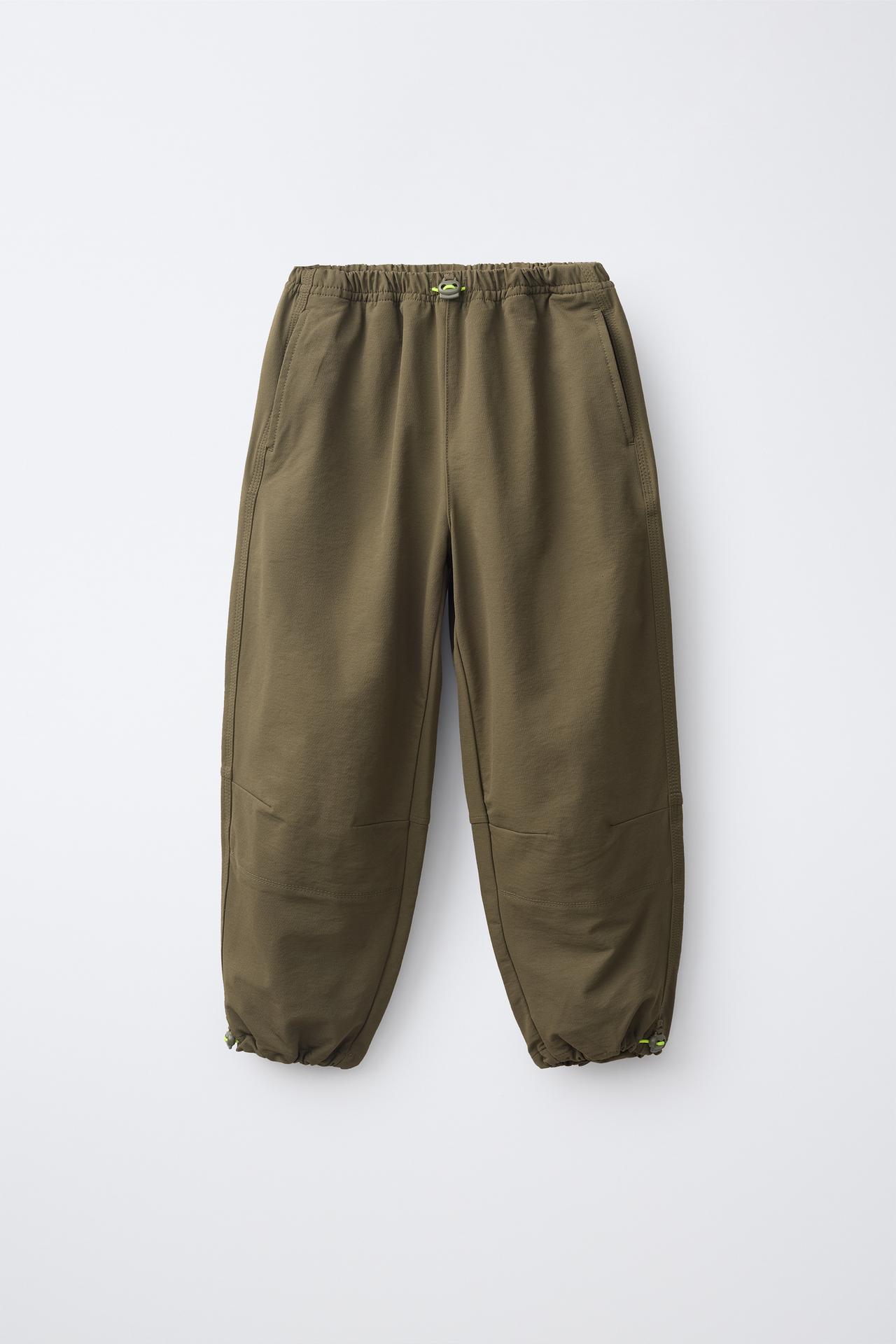 TECHNICAL JOGGER PANTS — Khaki