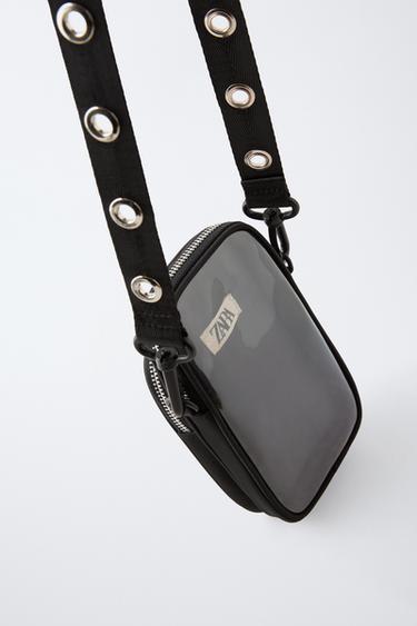 PORTA MÓVIL TACHAS - Negro de Zara
