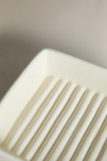 CERAMIC SCOURER TRAY - Cream by Zara - Image 3