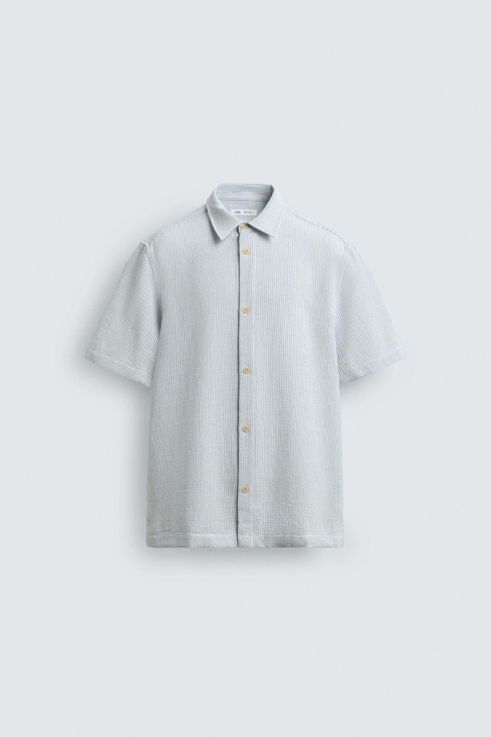 CHEMISE REGULAR FIT STRUCTURÉE