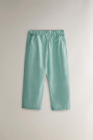 PYJAMA ENFANT RAYURES - Bleu de Zara - Image 3