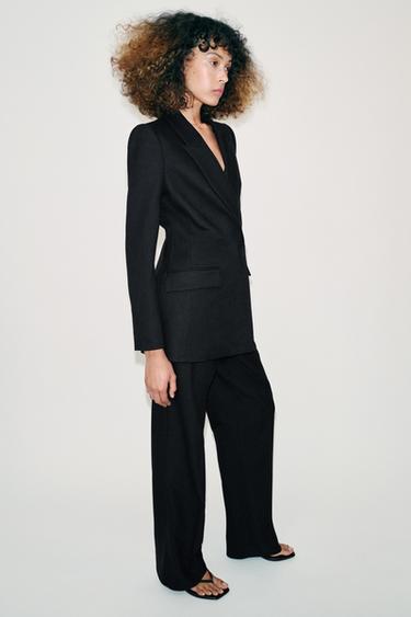 COSTUME VESTE BALLON ET PANTALON DROIT - 897 de Zara - Image 2