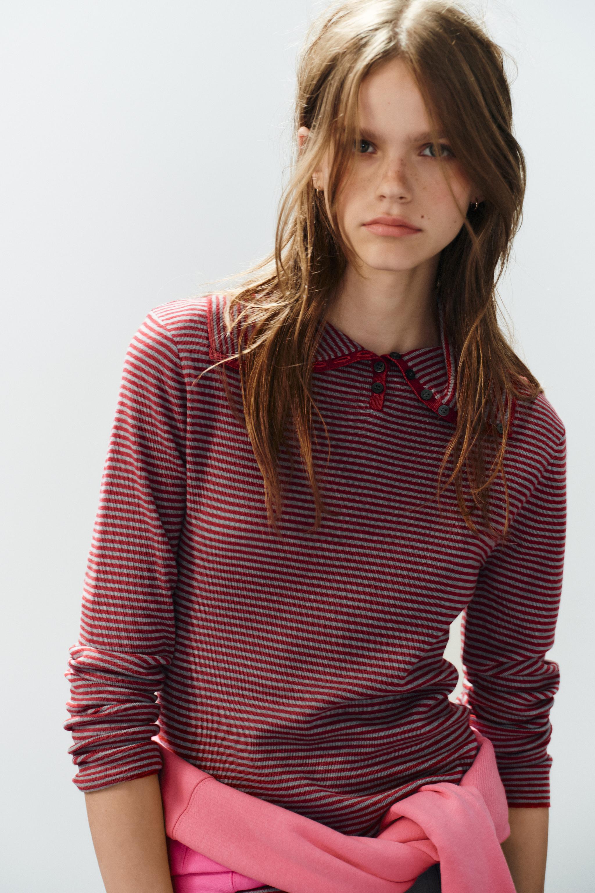WOOL-BLEND STRIPED JUMPER