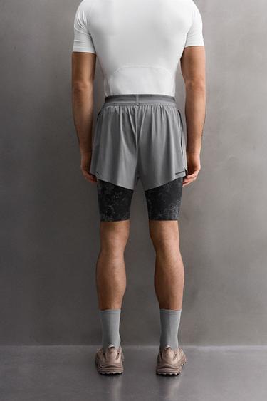 SHORT COURT DE RUNNING - Violet de Zara - Image 2