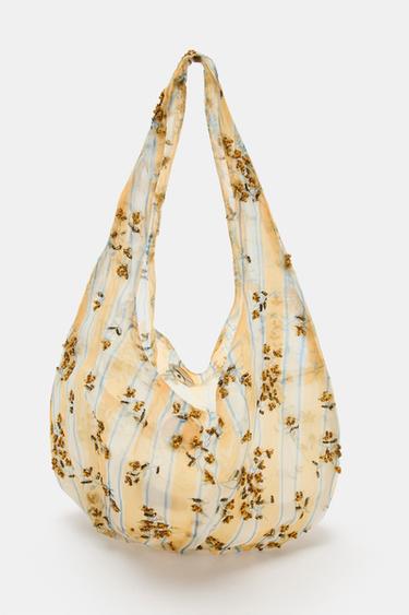SAC IMPRIMÉ À DÉCORS - Jaune de Zara - Image 3