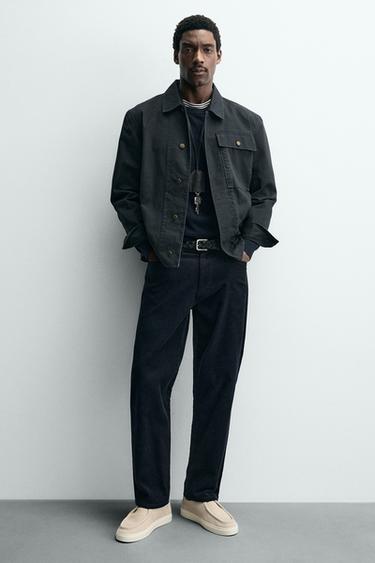 CASUAL LEATHER SHOES - Ecru White by Zara - Image 1