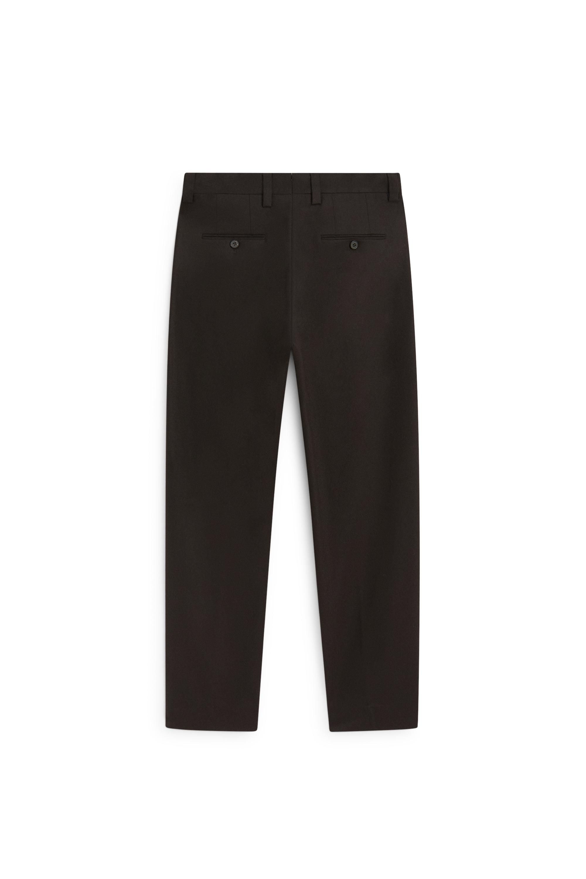 Wool blend darted suit pants - LIMITED EDITION