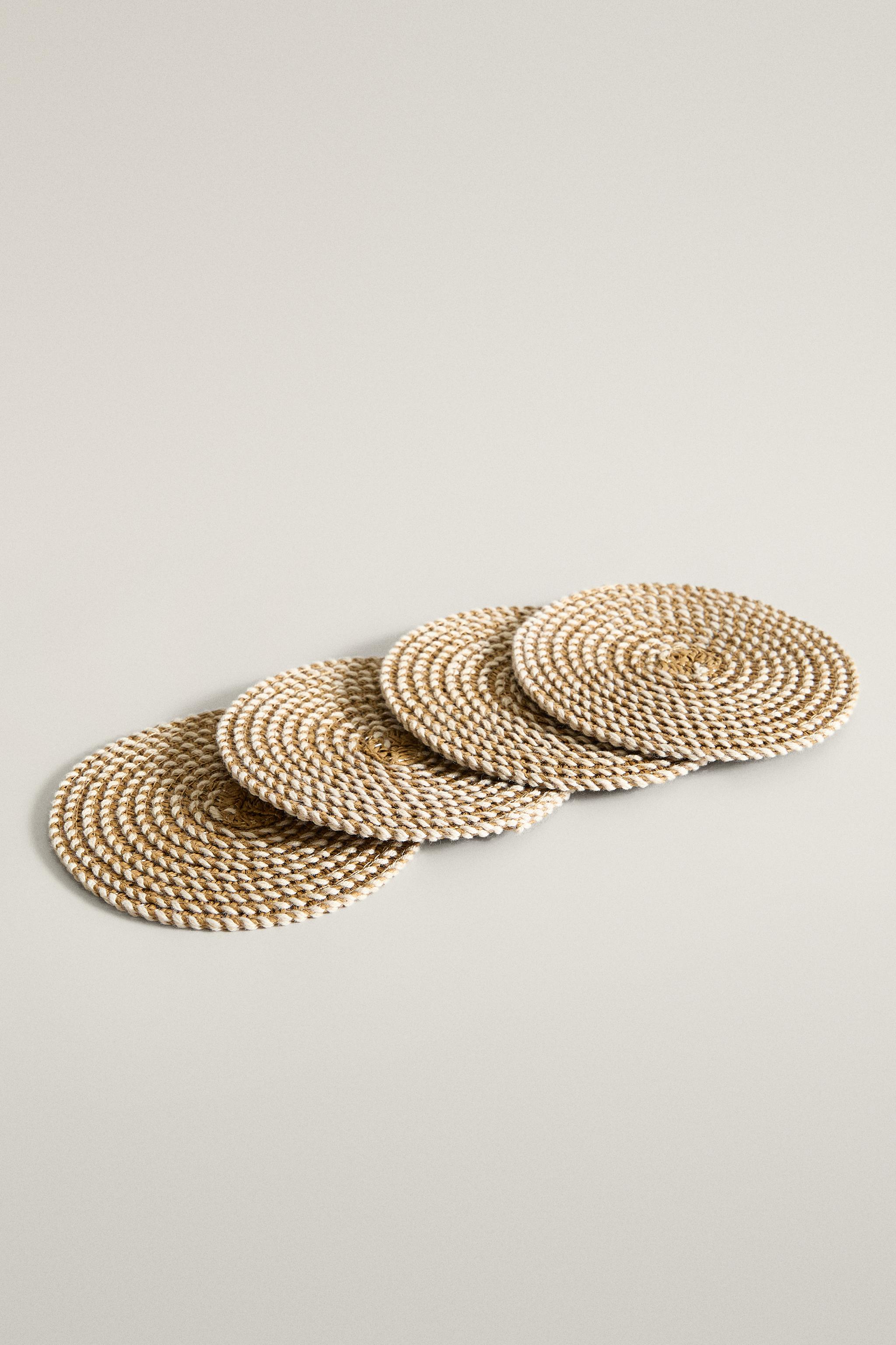 LOT DE SOUS-VERRES PAPIER (LOT DE 4)