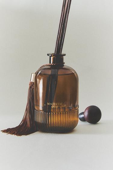 (480 ML) DIFFUSEUR EN STICKS MAJESTIC OUD - Marron foncé de Zara - Image 5