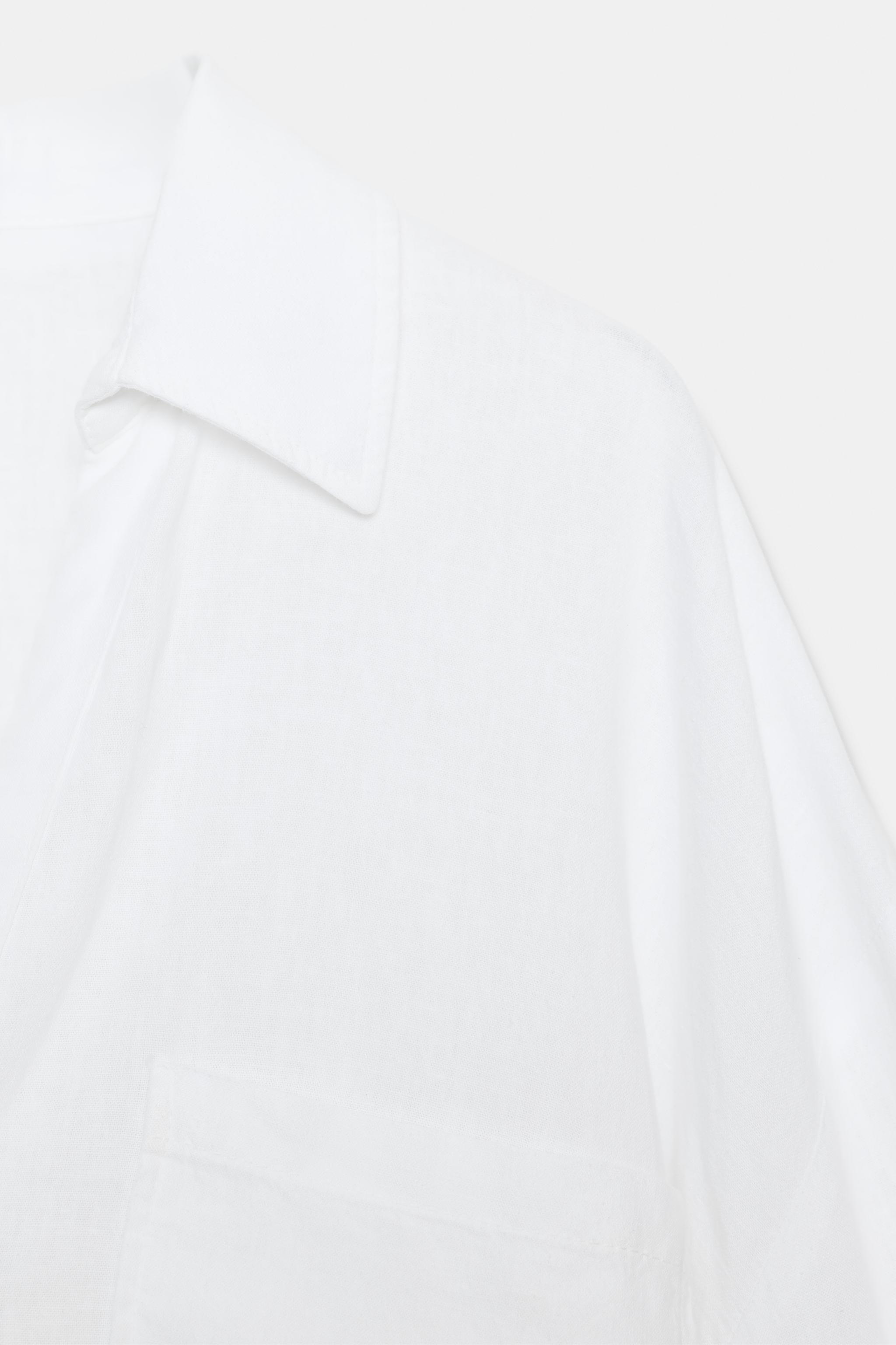 CHEMISE FLUIDE AVEC LIN