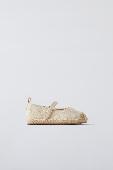 БАЛЕТКА ДЖУТ — Небеленый от Zara — изображение 0