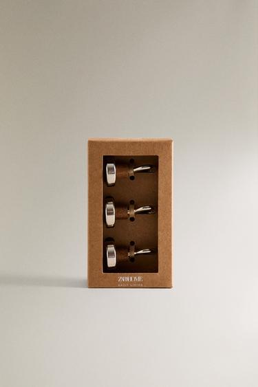 LOT DE 3 PATÈRES MAGNÉTIQUES - Acier de Zara - Image 5