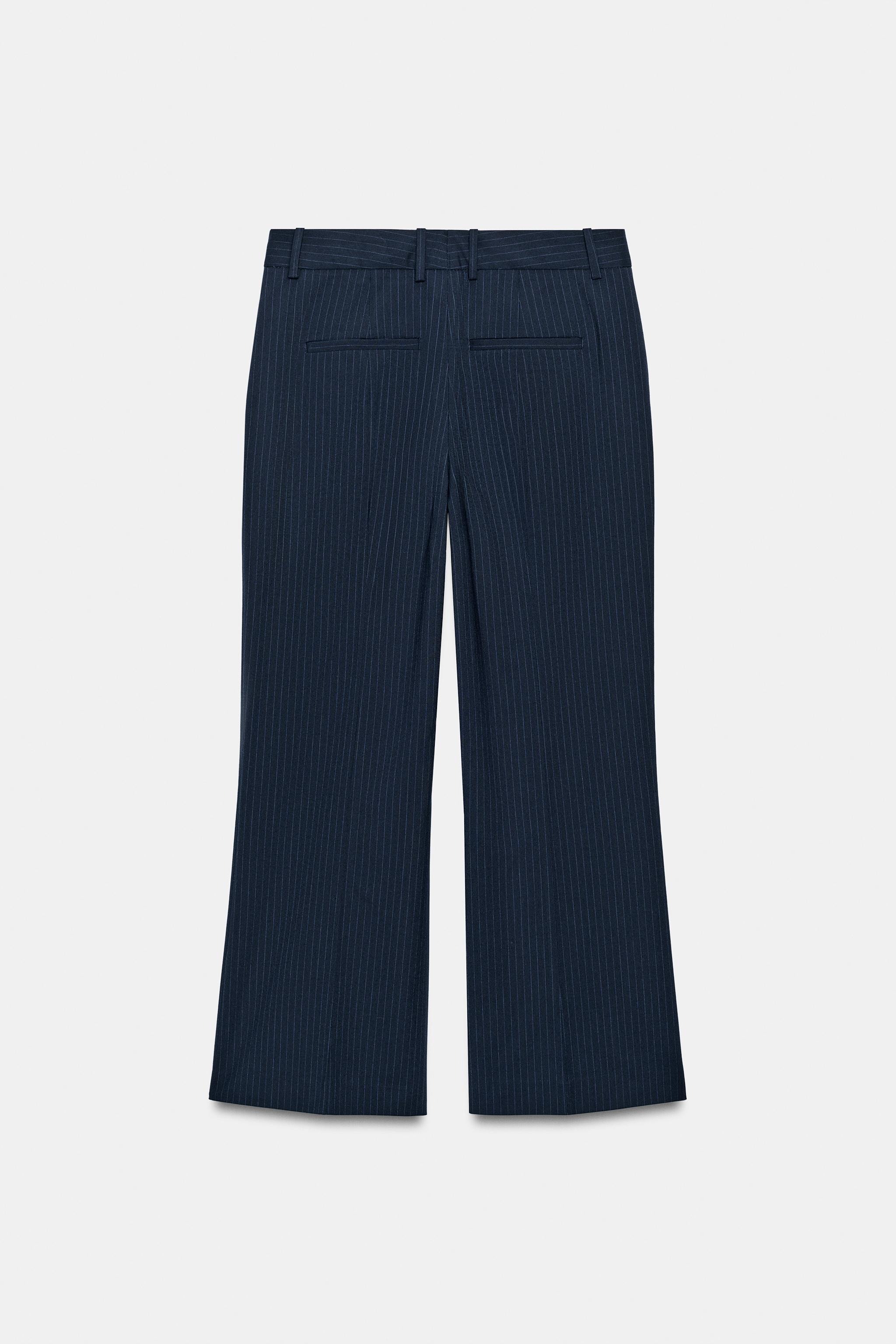 ZW COLLECTION İNCE ÇİZGİLİ PANTOLON - Görsel 8