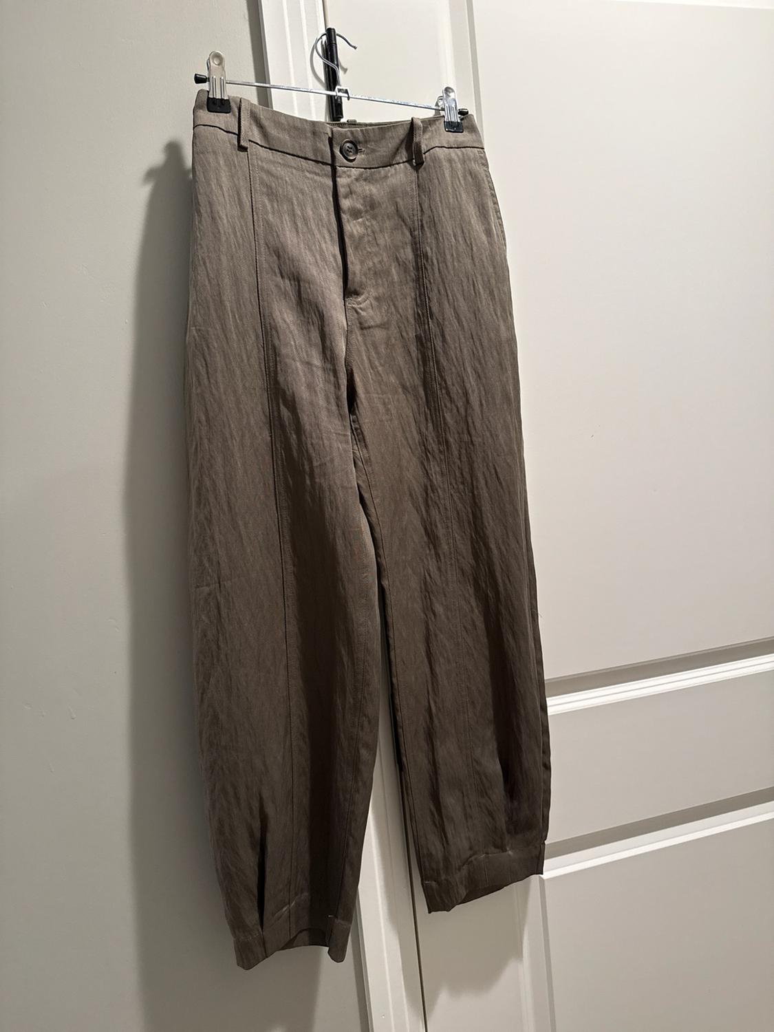 WRINKLED EFFECT KNICKERBOCKER PANTS - Image 2