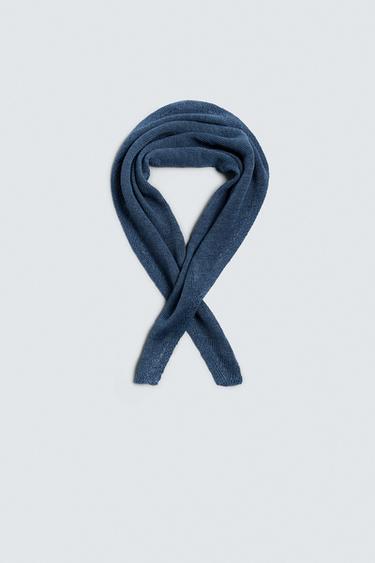 BANDANA PUNTO 100% LINO -  de Zara
