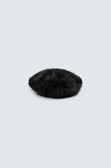 MŨ NỒI GIẢ LÔNG HARRY LAMBERT FOR ZARA X DISNEY - Màu đen/vàng từ Zara