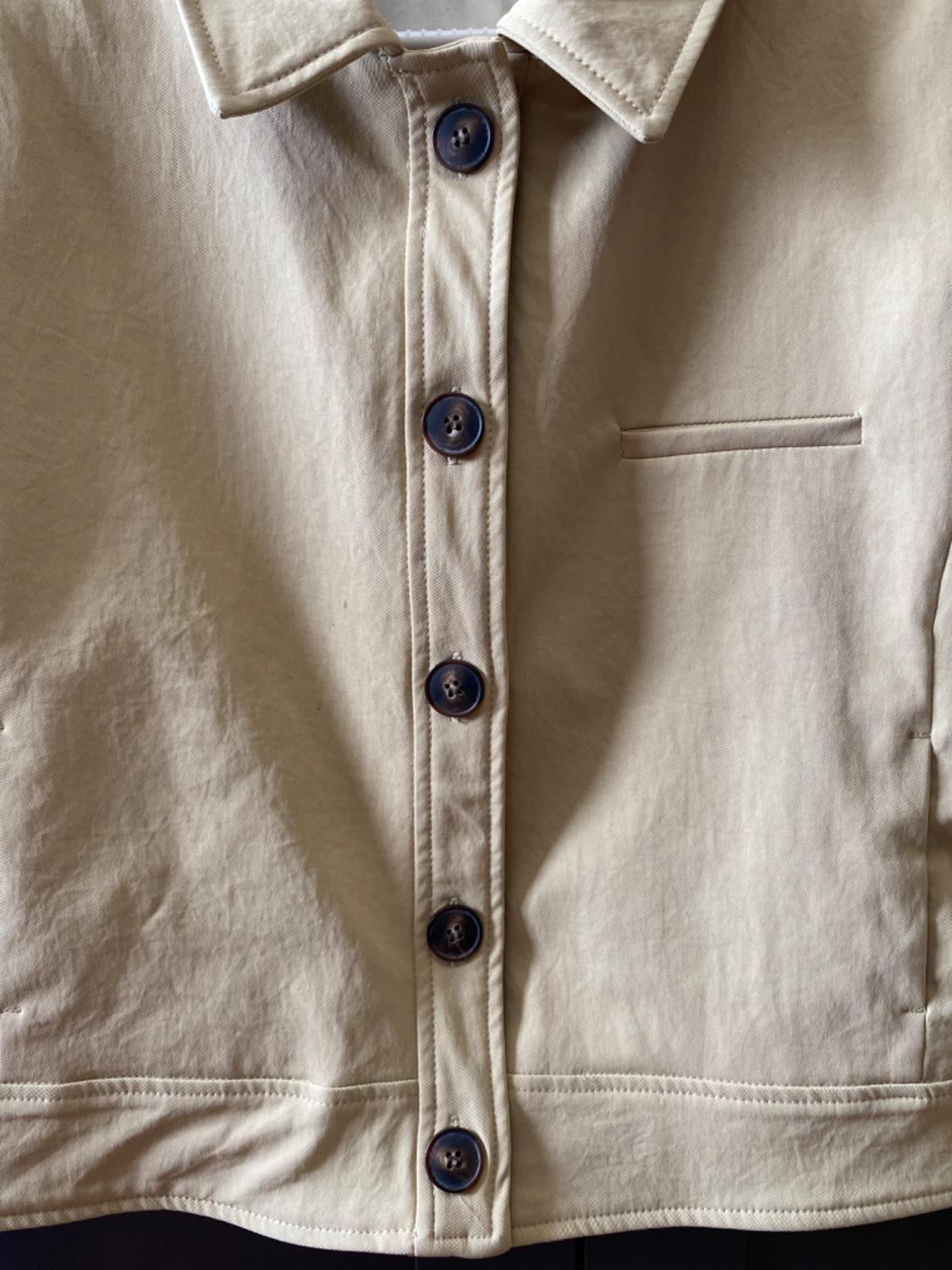 SHORT JACKET WITH SHOULDER PADS - Image 3