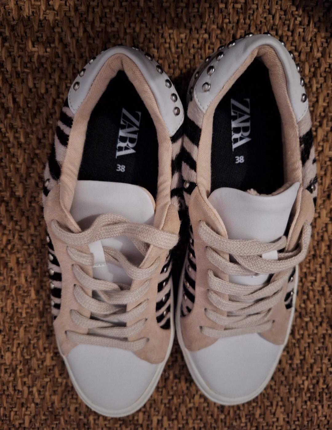 ANIMAL PRINT LEATHER SNEAKERS - Image 6