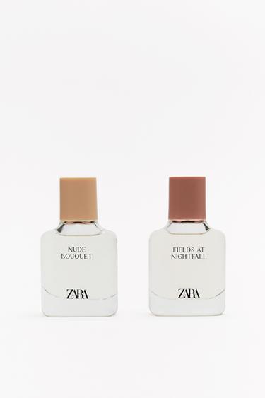 Zara NUDE BOUQUET + FIELDS AT NIGHTFALL 2X 30 ML - TINTED LEATHER