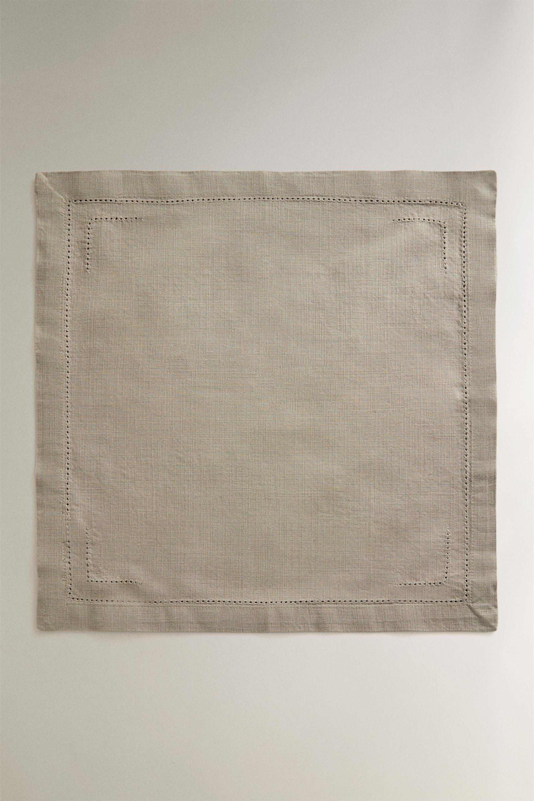 HEMSTITCHED COTTON NAPKIN PACK (PACK OF 2)
