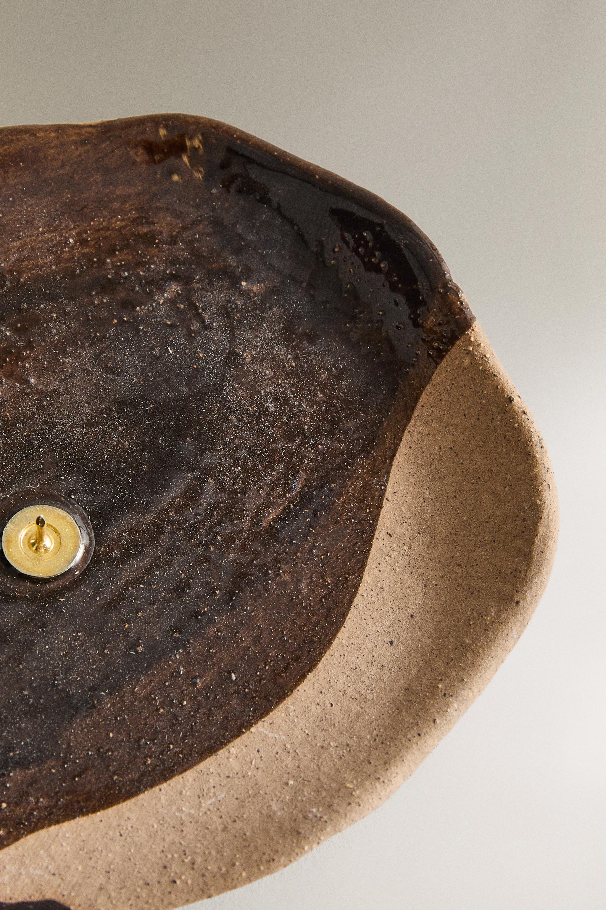 STONEWARE TEALIGHT HOLDER