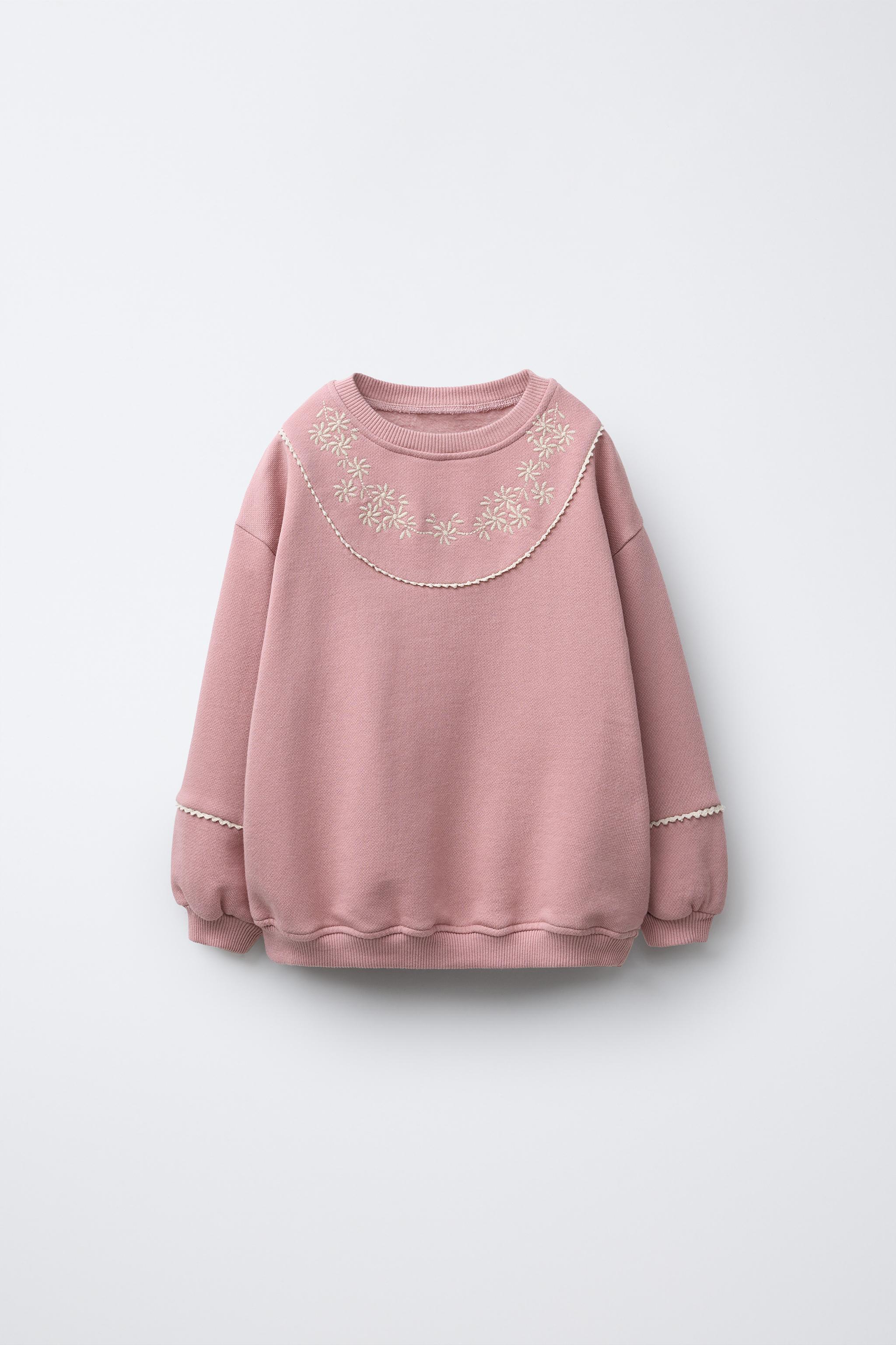 BURBERRY フラワー柄 トレーナー ピンク BURBERRY バーバリーブルーレーベル セーター ニット ピンク38 M