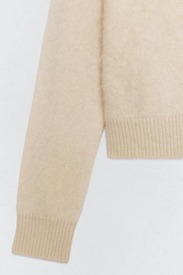 SOSHIOTSUKI X ZARA WOOL POLO COLLAR JACKET - Sand by Zara - Image 5