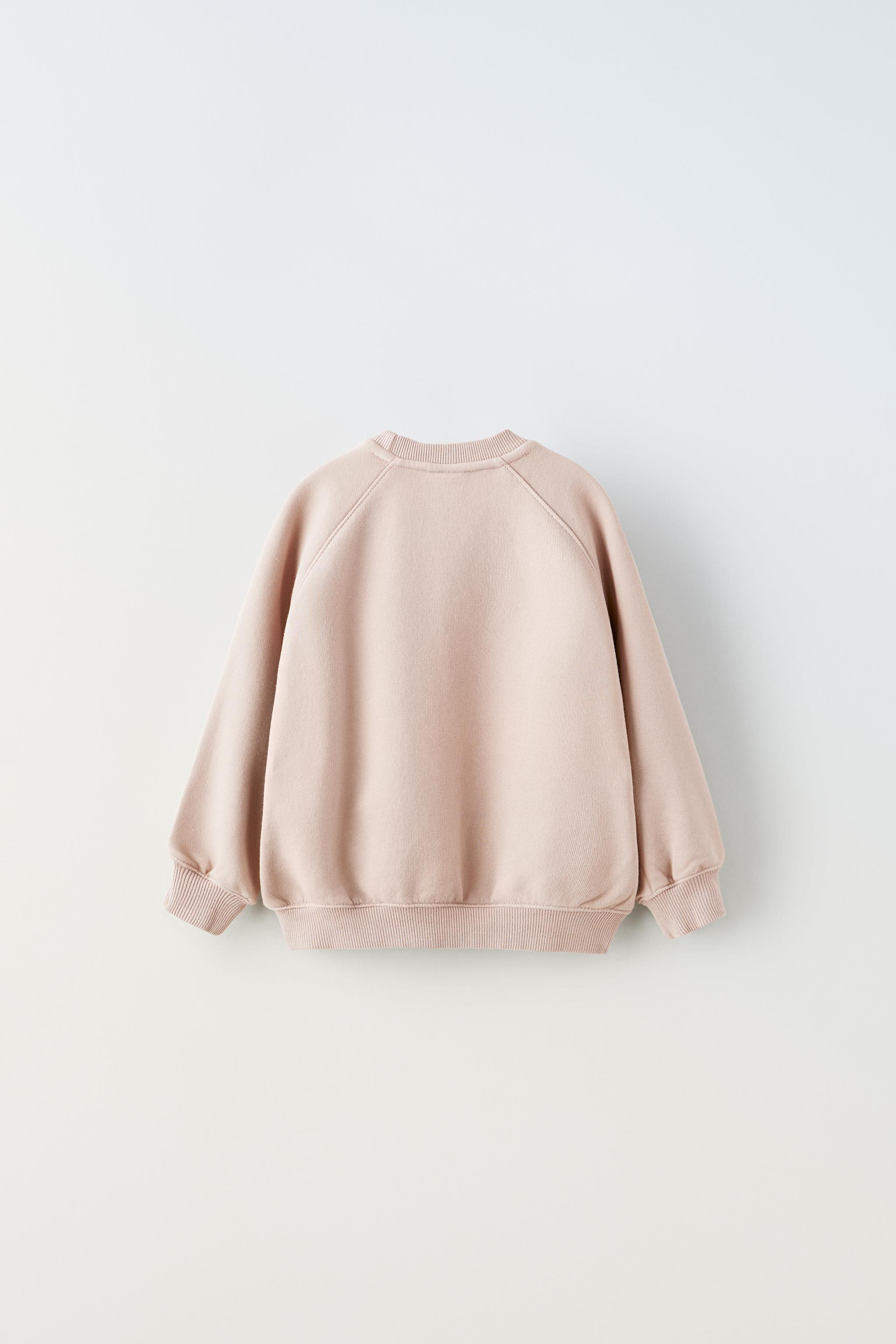 High neck sweatshirt discount zara