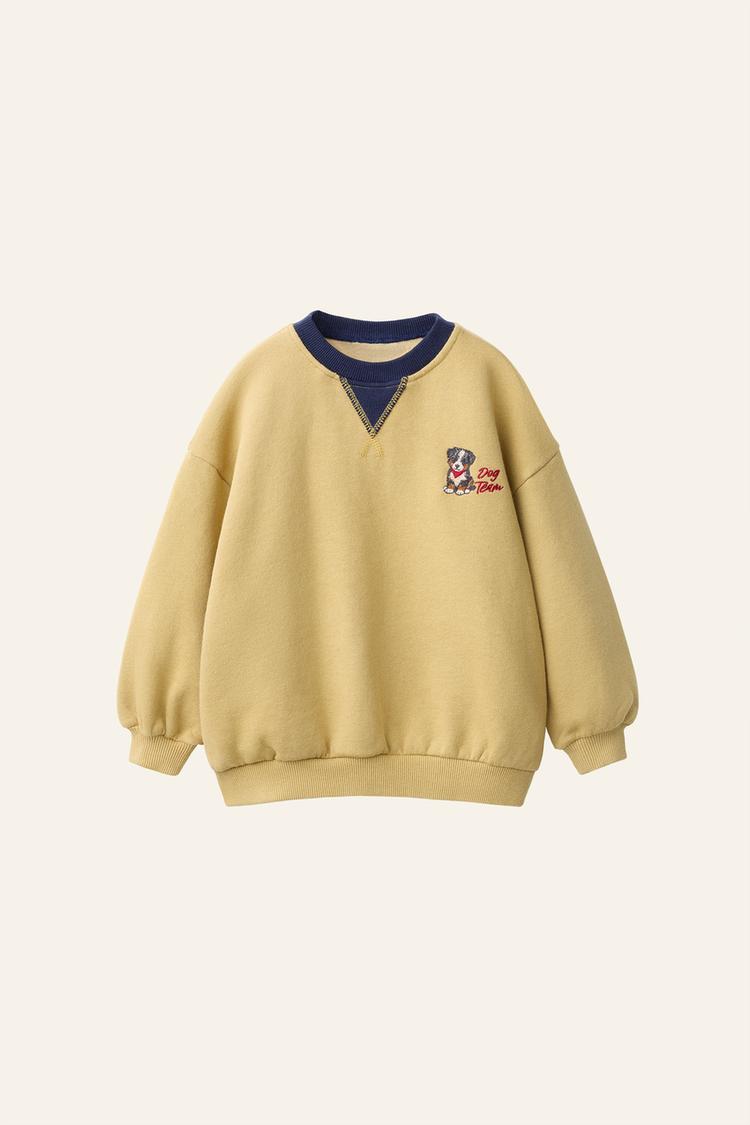 Sudadera bordado perro